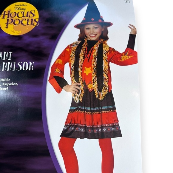 Disney Hocus Pocus Dani Dennison Child Costume Large 12 14 Spirit Halloween - Picture 5 of 13